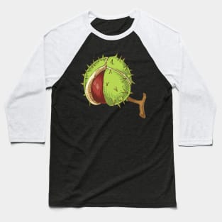 Horse Chestnut Baseball T-Shirt